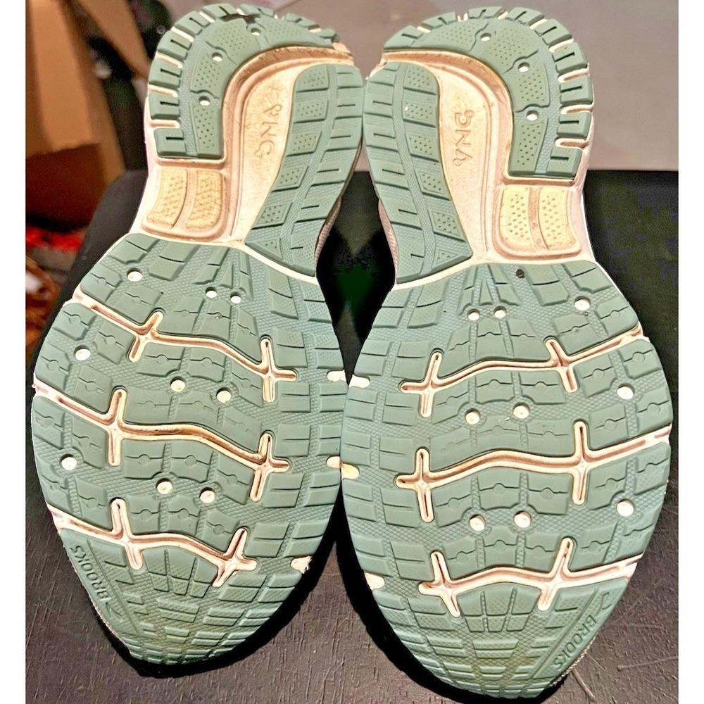 Brooks Trace 2 Women's 6.5B Grey / Aqua 1203751B185 - Picture 12 of 13